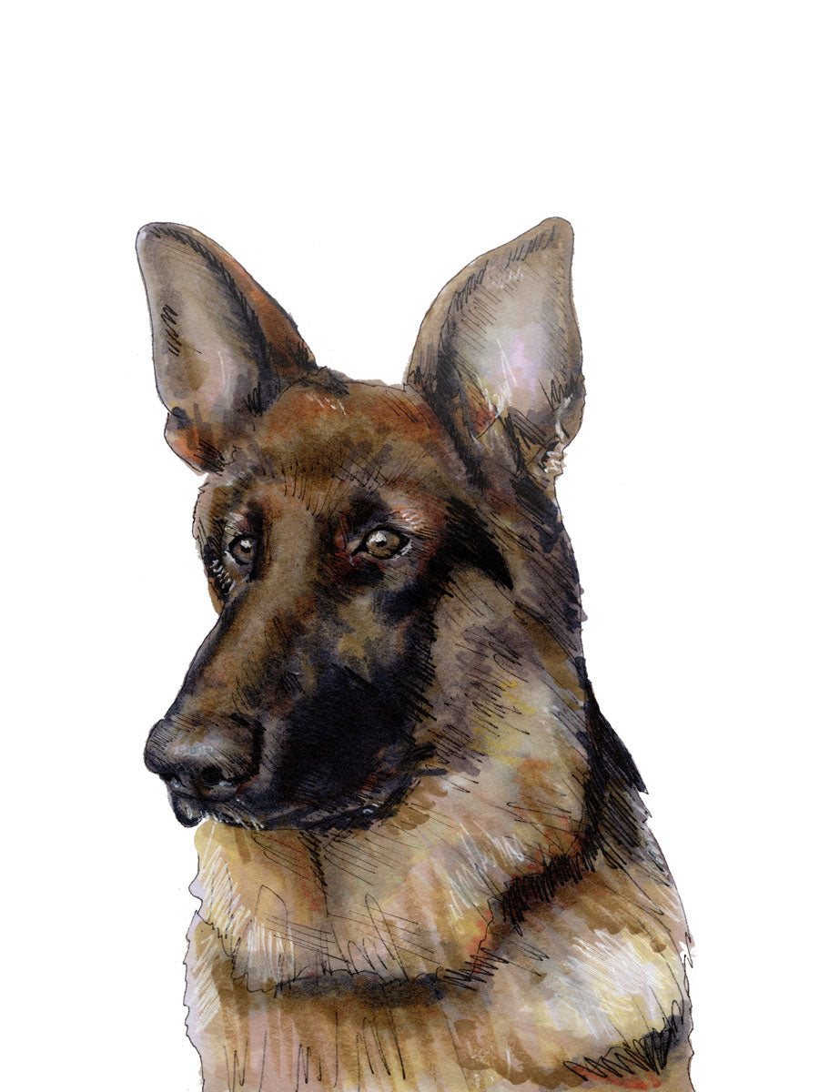 The Shepherd - Open Edition Paper Print