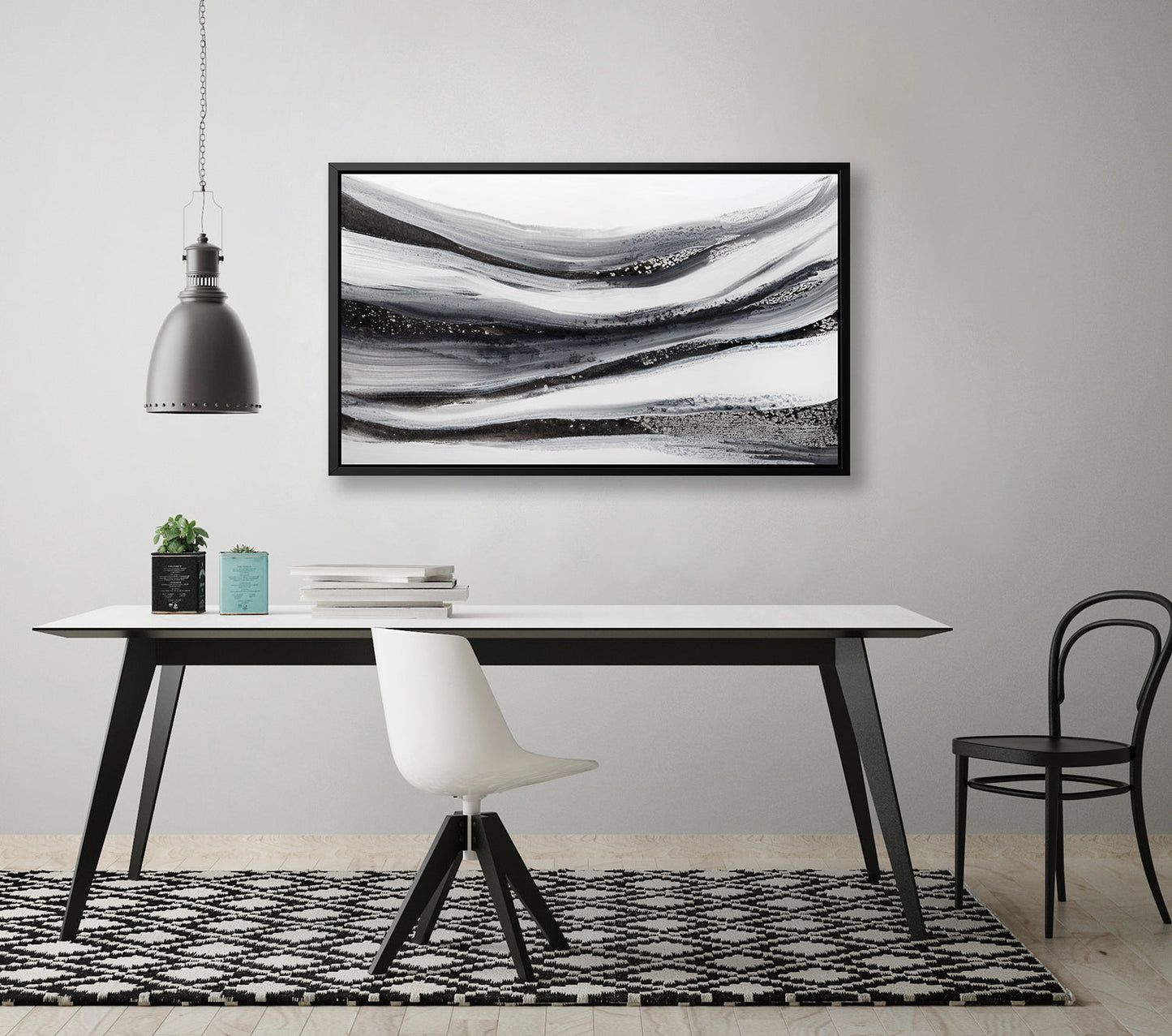 In Black & White 2 - Open Edition Canvas Print