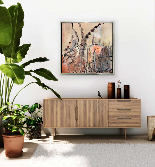 Honey Bee Garden - Open Edition Canvas Print