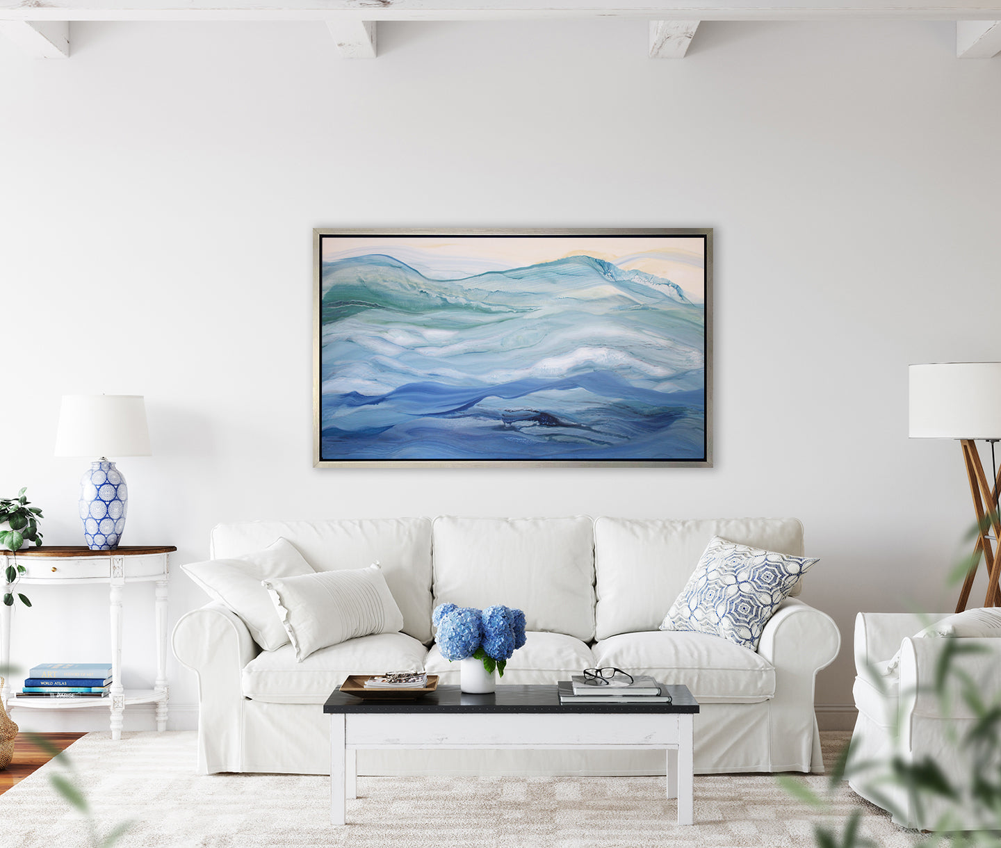 Surf Play - Open Edition Canvas Print