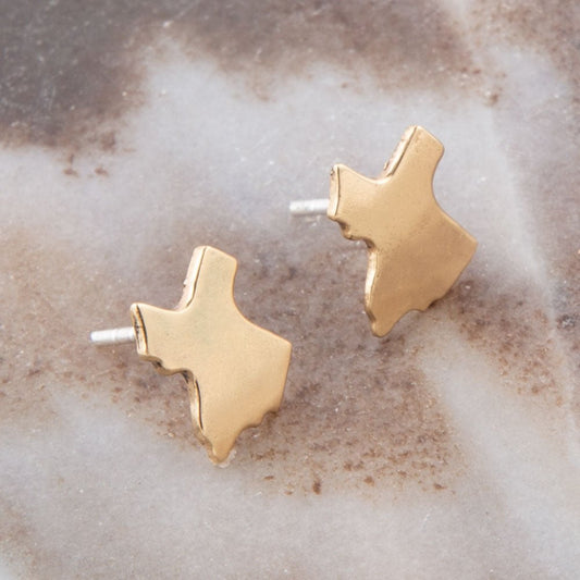 Texas Proud Earring - Bronze