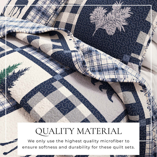 3-Piece Lodge Quilt - Stonehurst Collection