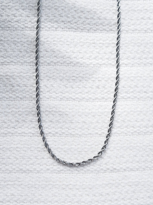 Unisex Men's Stainless Steel Rope Chain - Kapena