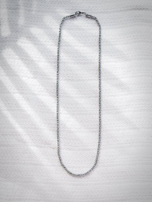 Unisex Men's Thick Stainless Steel Popcorn Chain - Kaiholo