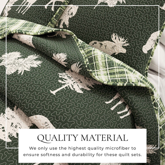3-Piece Lodge Quilt - Rio Ridge Collection