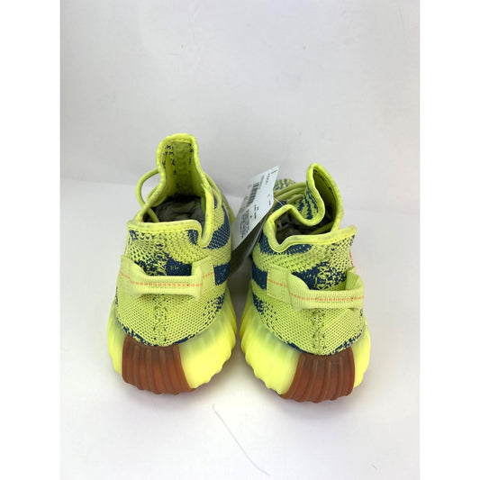 Yeezy Boost 350 V2 Semi Frozen Yellow Sneakers By adidas USA Men's 10.5