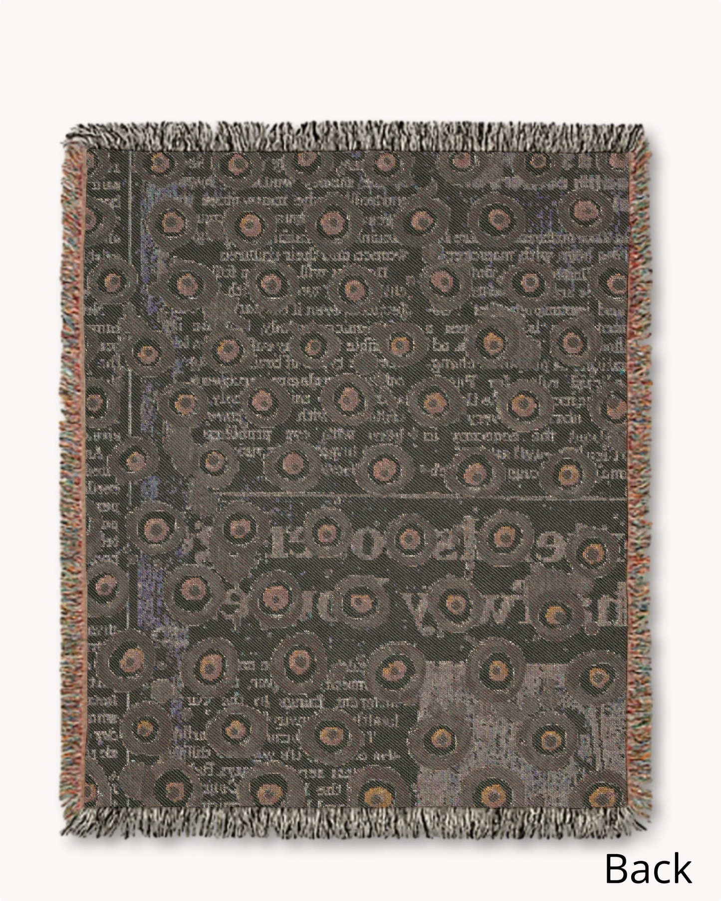 Evil Eye Energy Woven Blanket