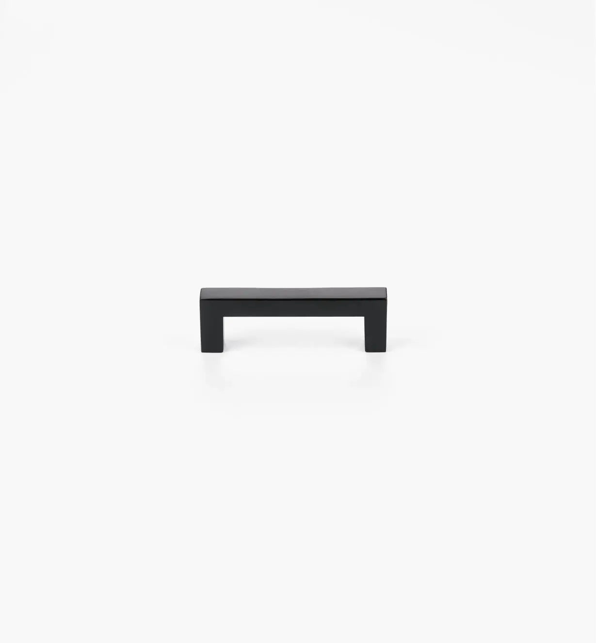 Squared Matte Black Cabinet Handles: Elegant Hardware for Kitchen & Furniture | Handcrafted Décor Brass Cabinet Pull - Drawer Pulls