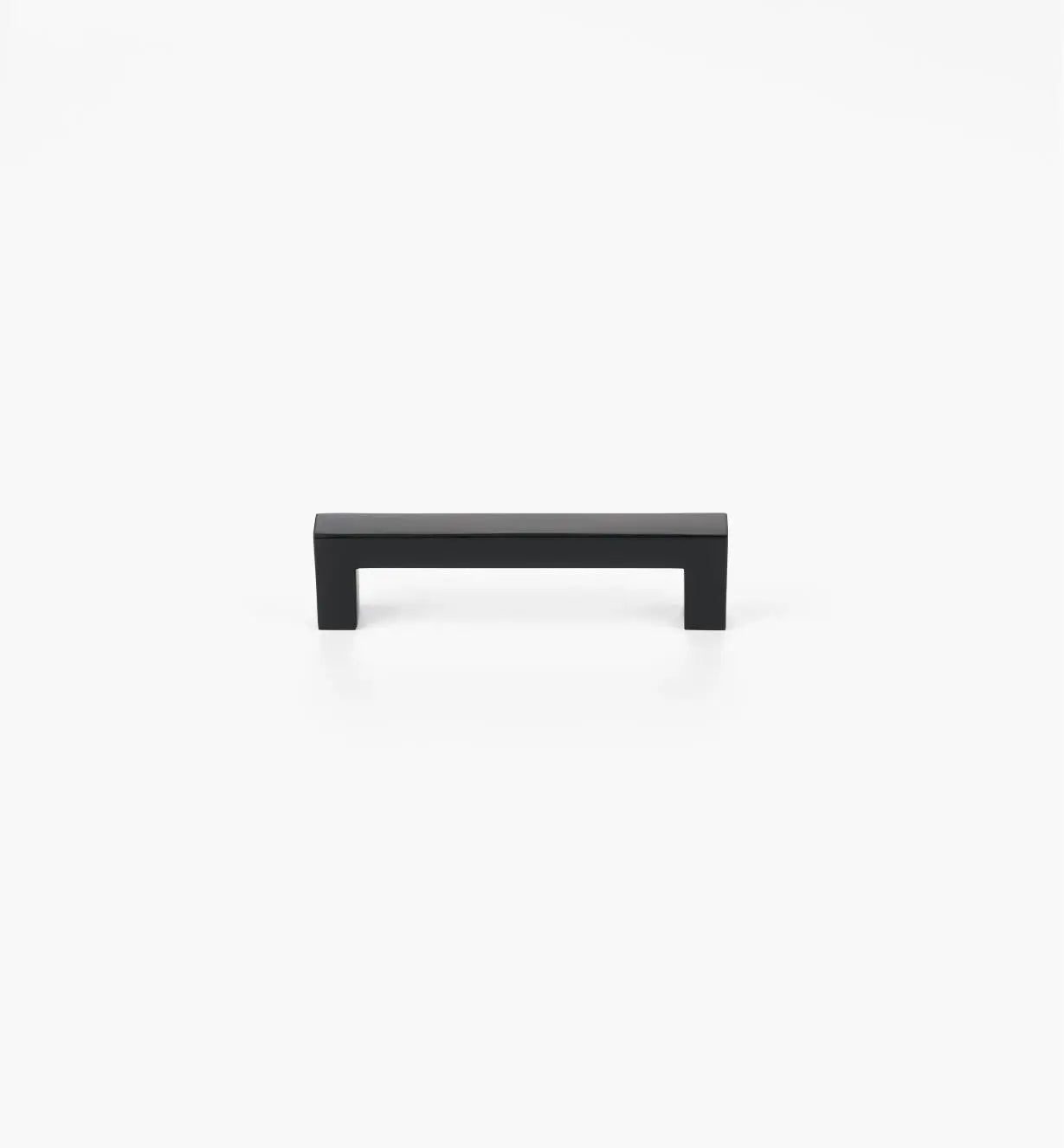 Squared Matte Black Cabinet Handles: Elegant Hardware for Kitchen & Furniture | Handcrafted Décor Brass Cabinet Pull - Drawer Pulls