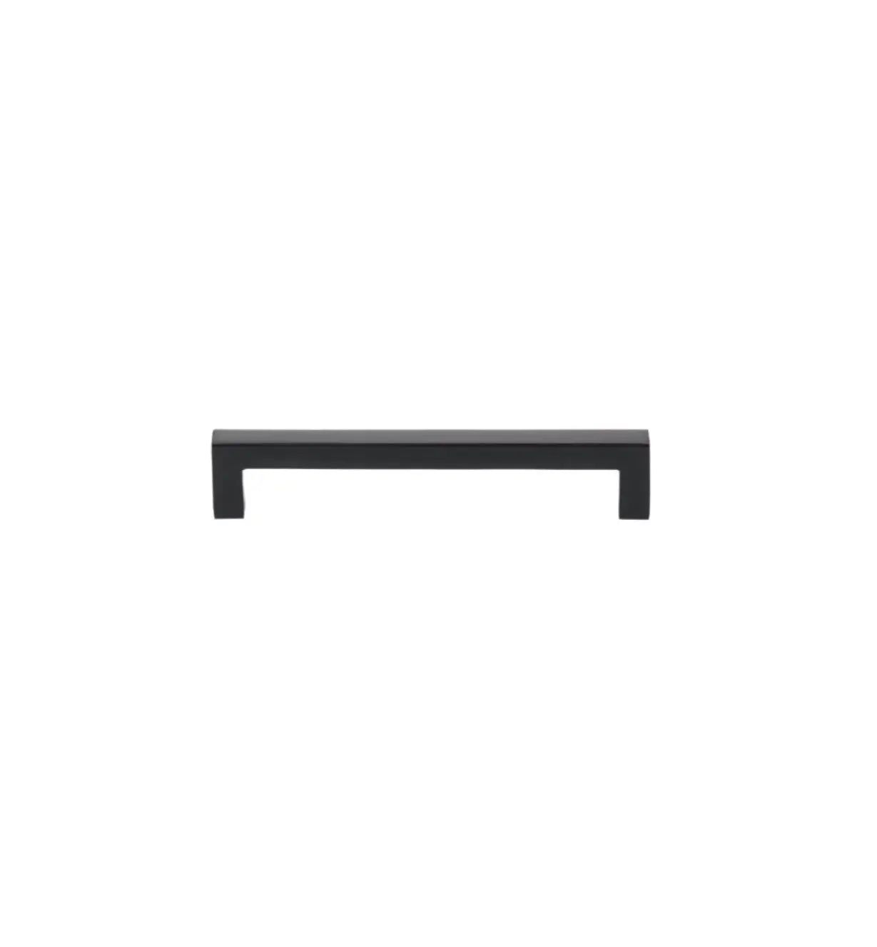 Squared Matte Black Cabinet Handles: Elegant Hardware for Kitchen & Furniture | Handcrafted Décor Brass Cabinet Pull - Drawer Pulls