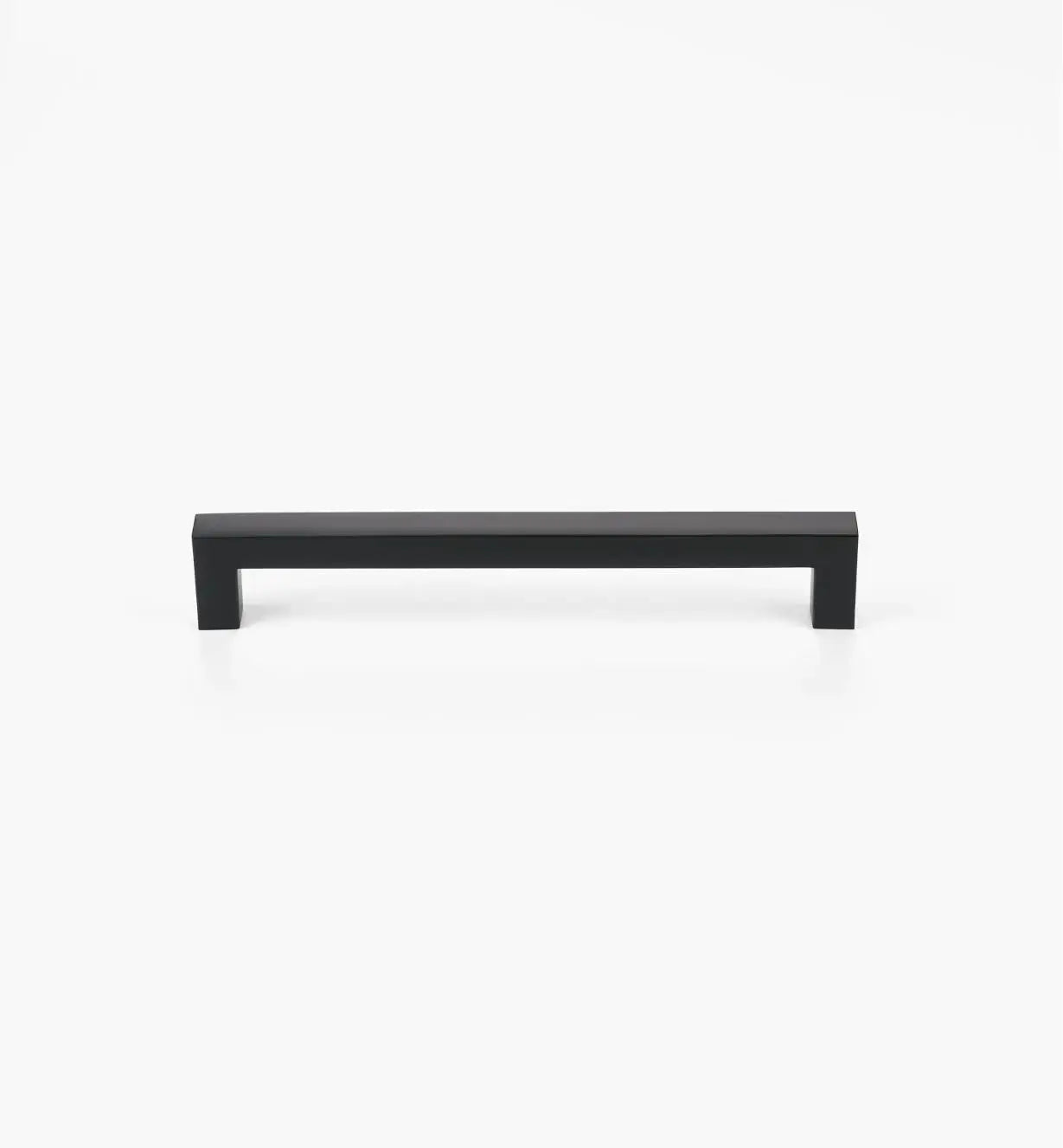 Squared Matte Black Cabinet Handles: Elegant Hardware for Kitchen & Furniture | Handcrafted Décor Brass Cabinet Pull - Drawer Pulls