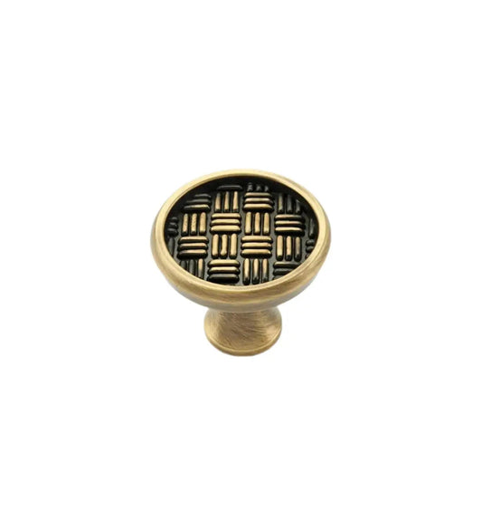 Vintage Elegance Handle - Cabinet Pull - Cabinet Knob | Antique Brass Finish