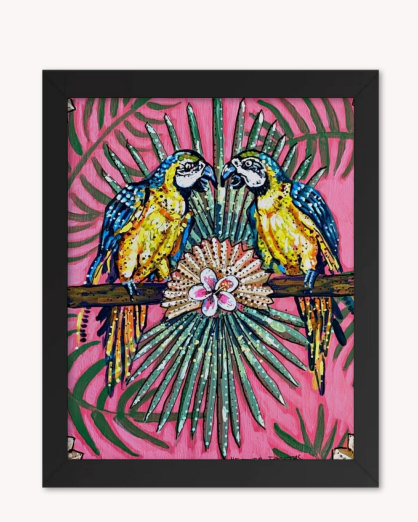 Parrot Paradise Print