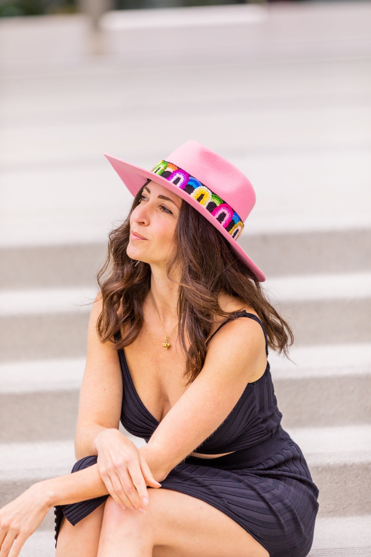 Bubble Gum Pink Western Hat