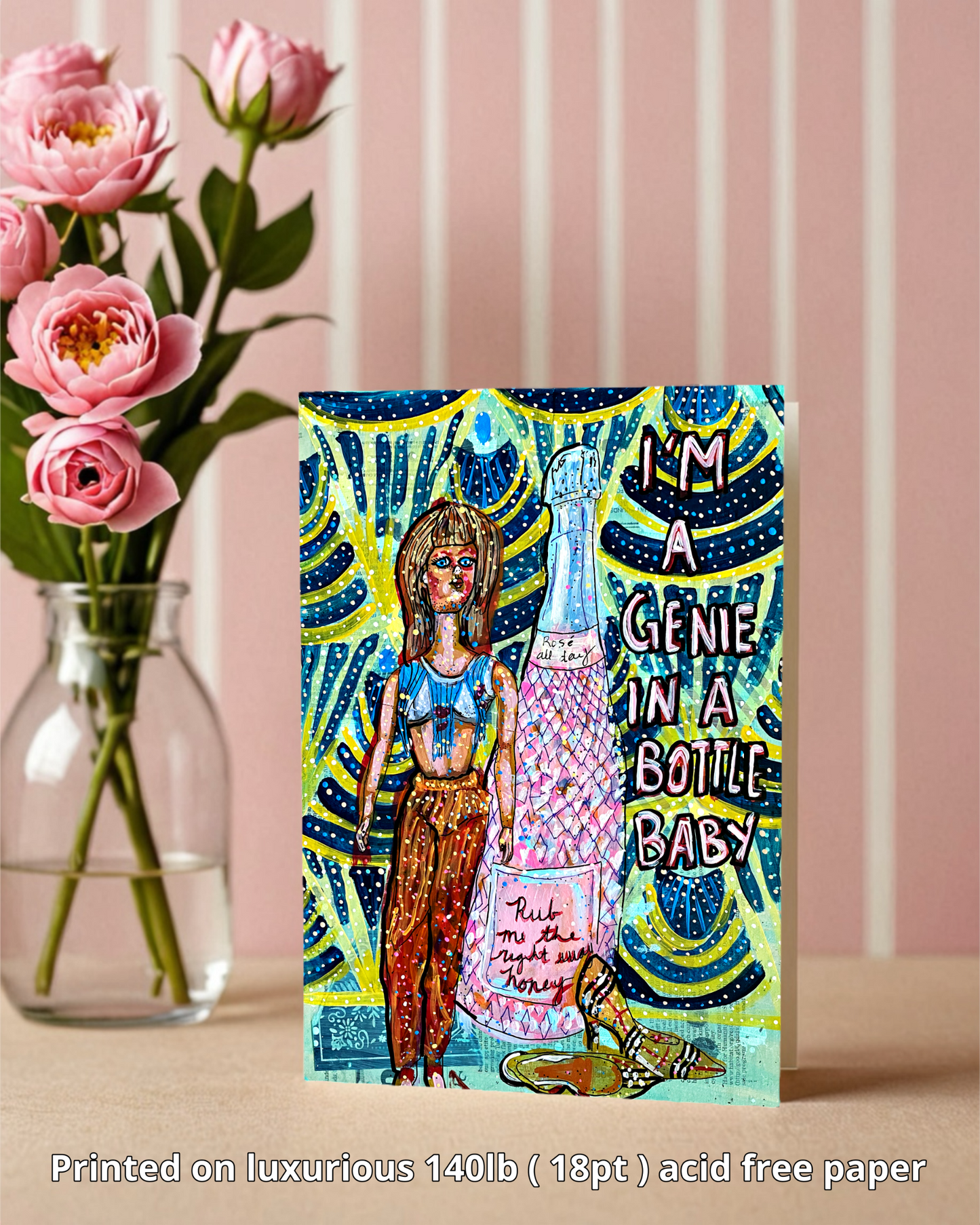 Genie - Greeting Card / Fine Art Print