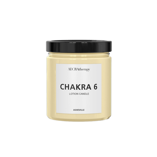 Chakra Healing Lotion Candle Number 6