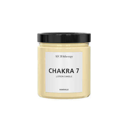 Chakra Healing Lotion Candle Number 7