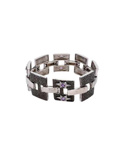 Imperia 925© Silver Amethyst bracelet