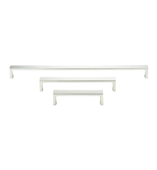 Vintage Satin Nickel Cabinet Handles: Elegant Hardware for Kitchen & Furniture | Handcrafted Décor Brass Cabinet Pull - Drawer Pulls