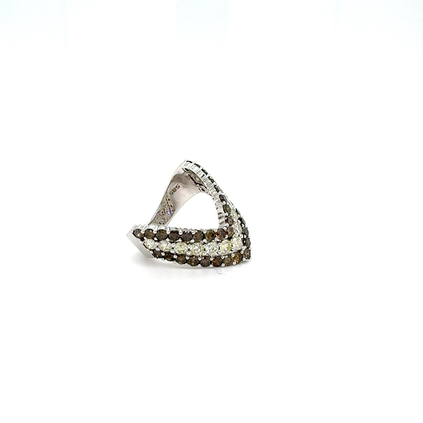 Black & Yellow Diamond Ring