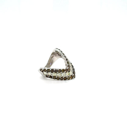 Black & Yellow Diamond Ring