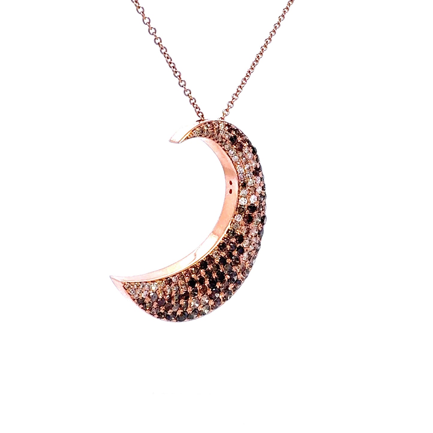 Desert Moon Diamond Pendant