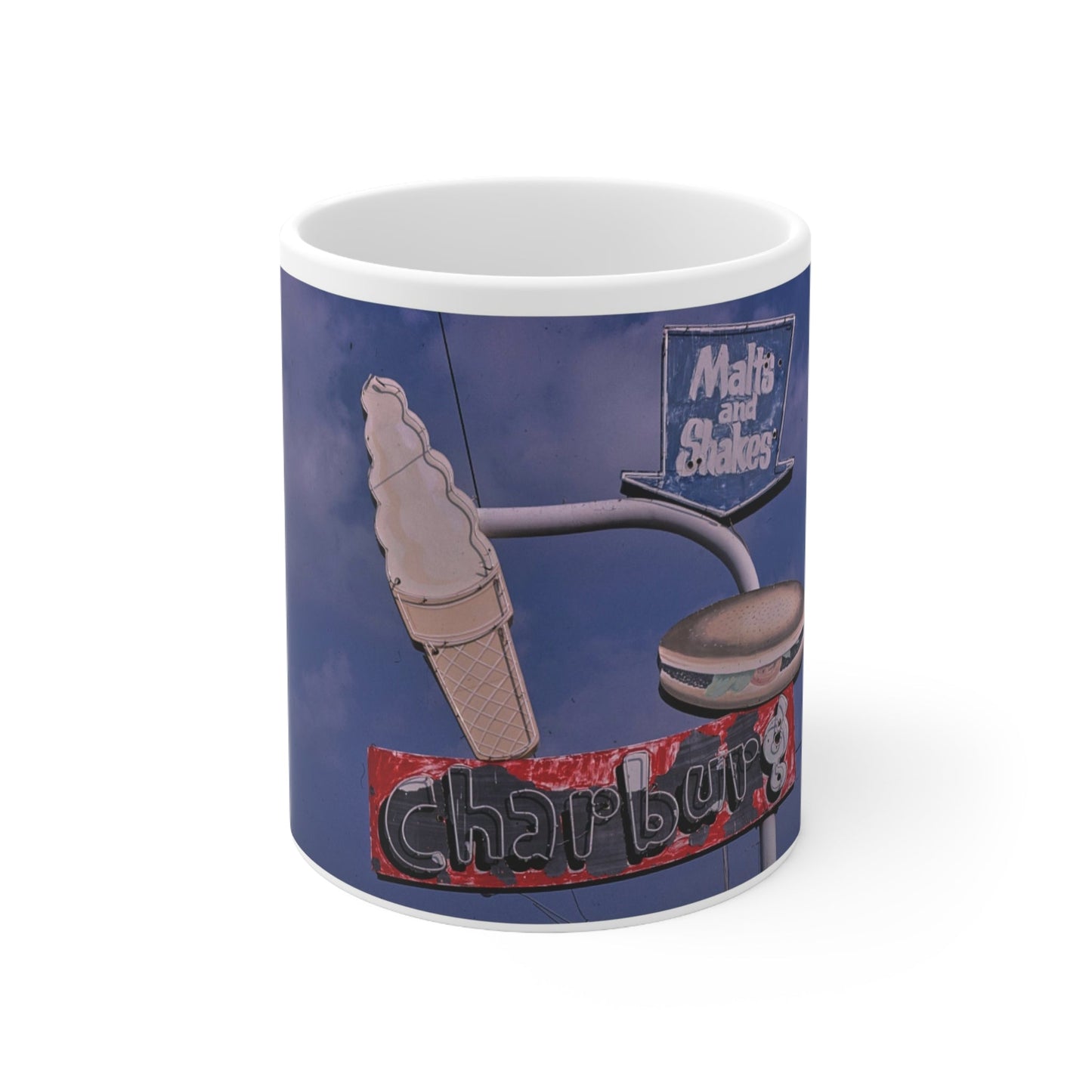 ROADSIDE MUGS - Charburg Ceramic Mug 11oz