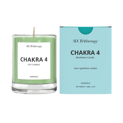 Heart Chakra Meditation Candle