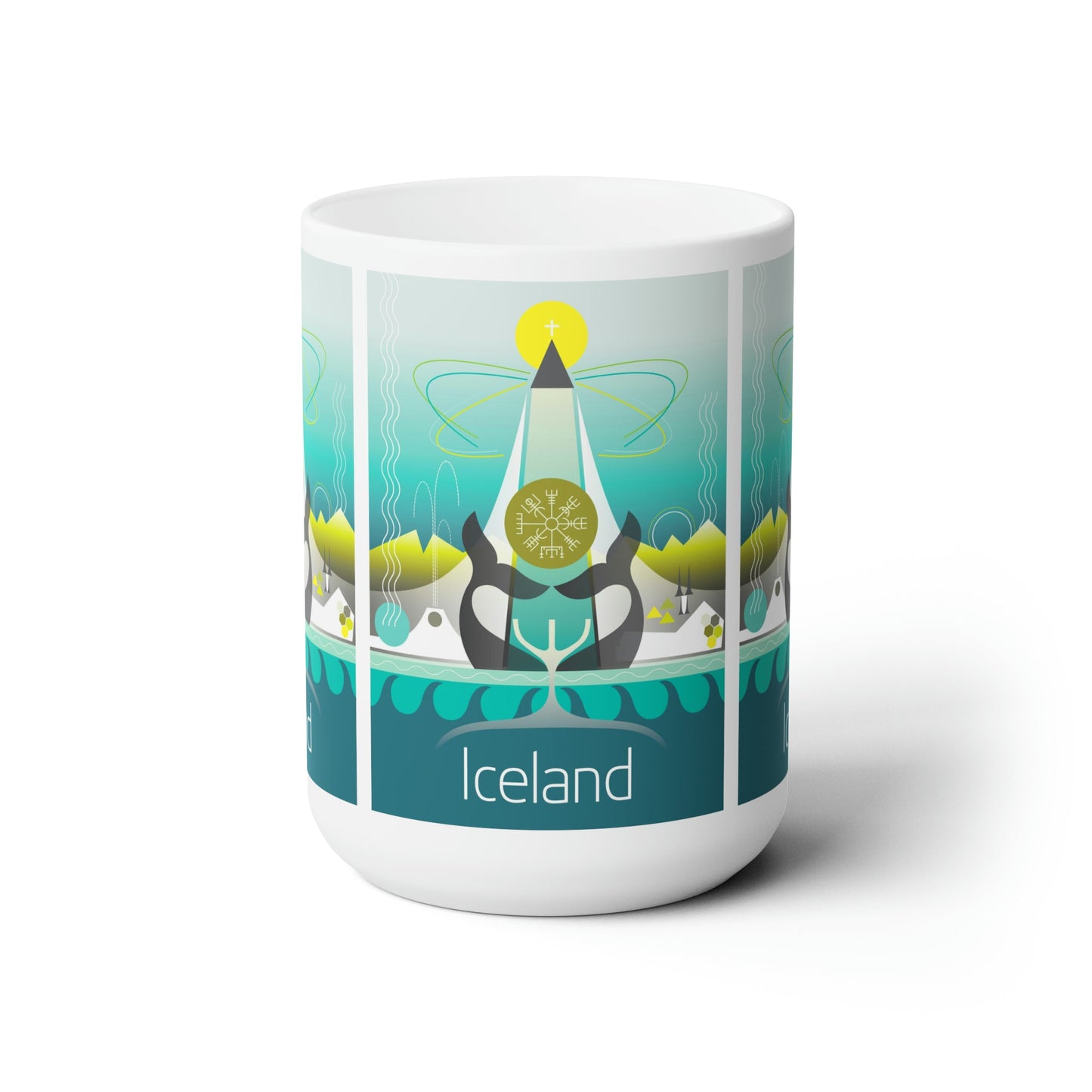 Iceland Ceramic Mug 11oz or 15oz
