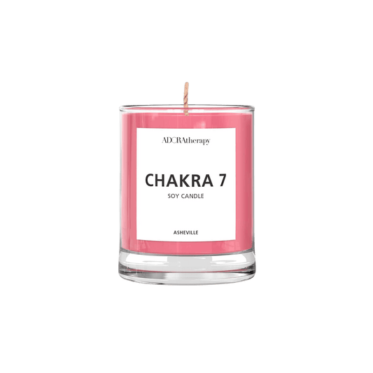 Crown Chakra Meditation Candle