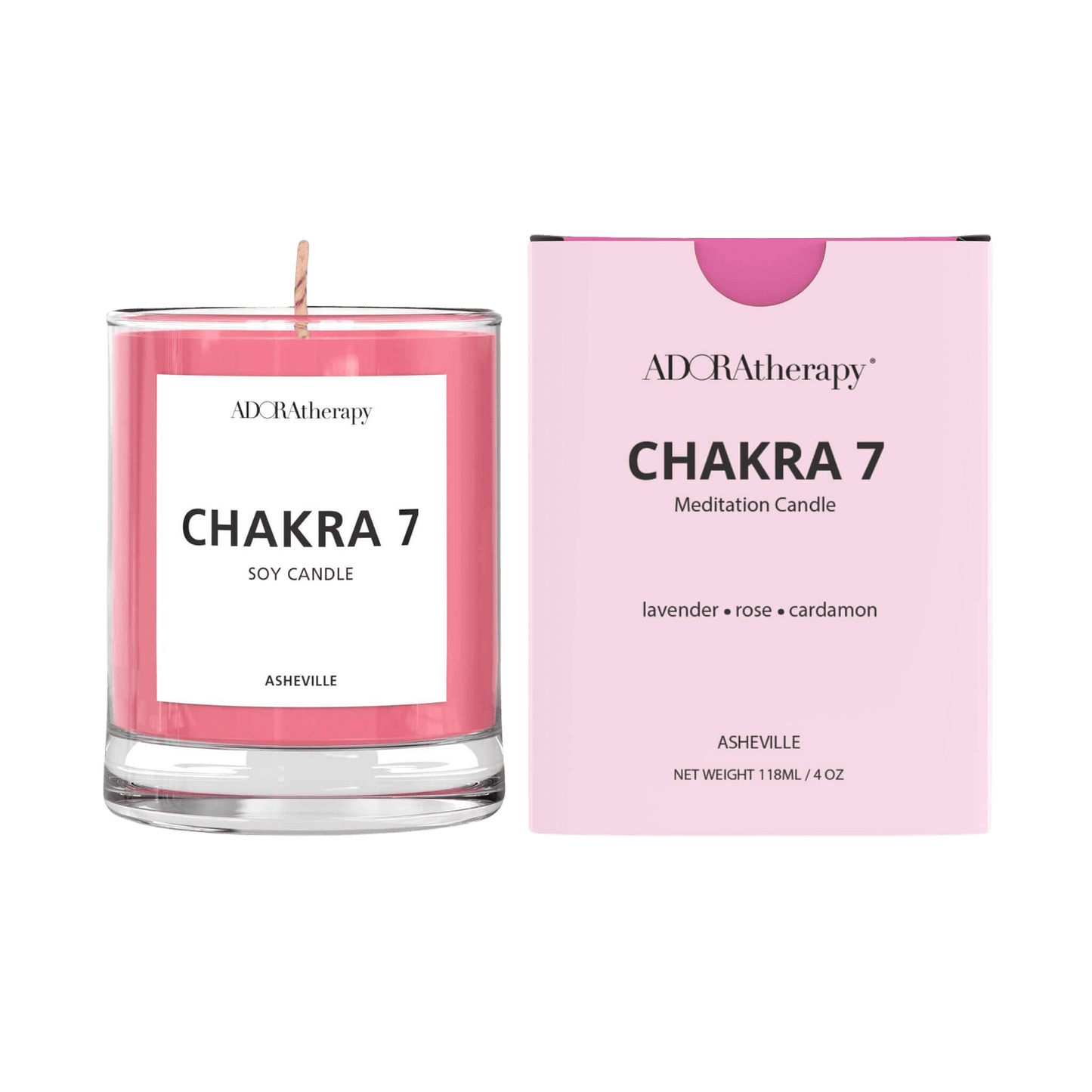 Crown Chakra Meditation Candle