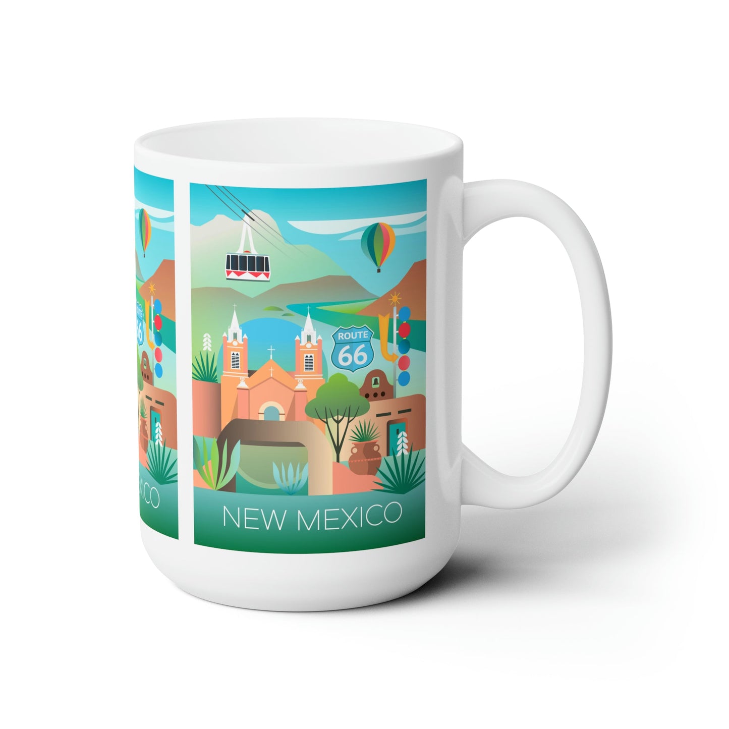 New Mexico Ceramic Mug 11oz or 15oz