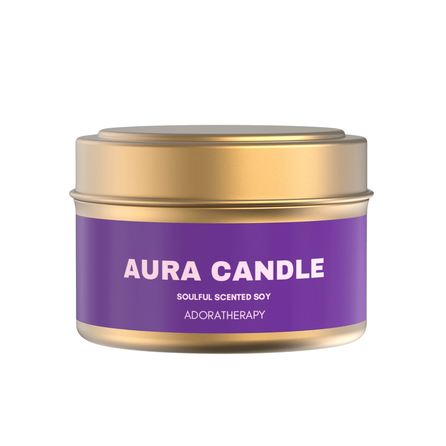 Violet Aura Candle