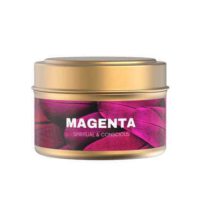 Magenta Aura Candle