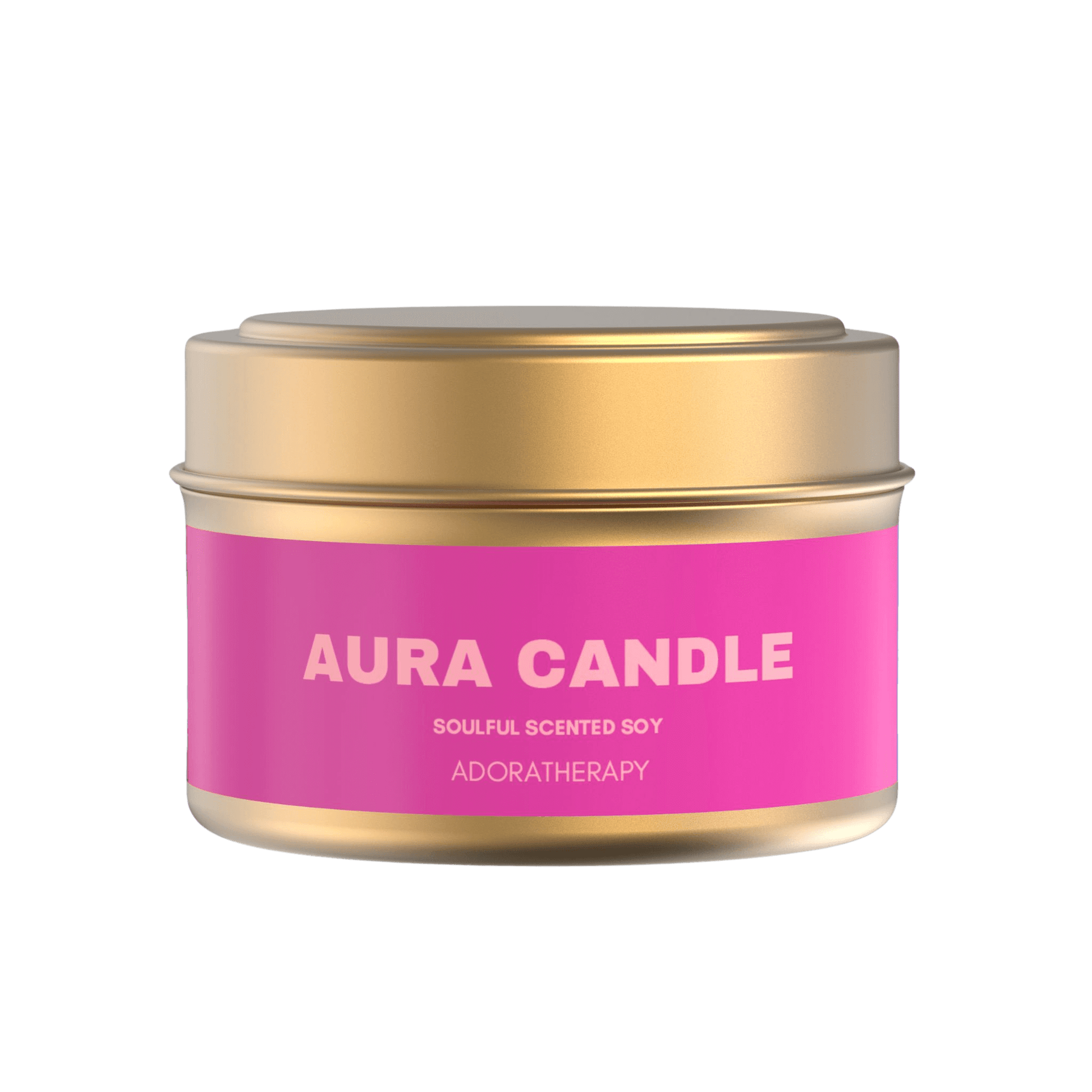 Magenta Aura Candle