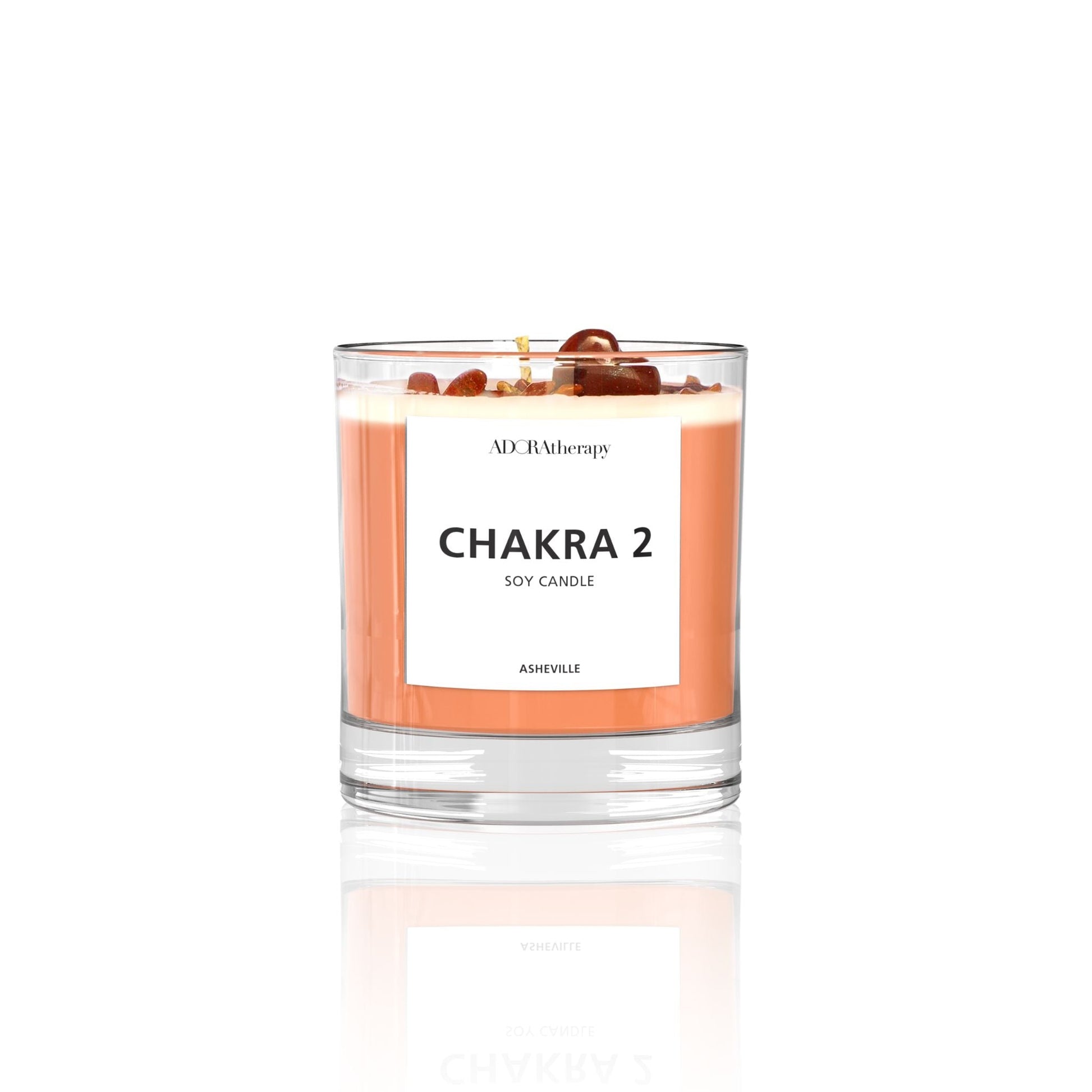 Chakra 2 soy candle