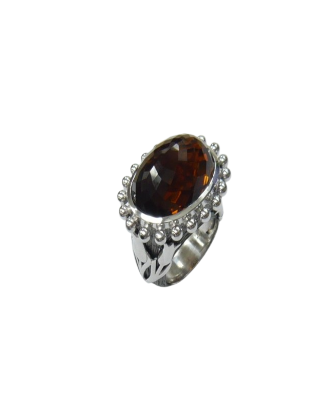 Imperia 925© Silver Brown Quartz ring