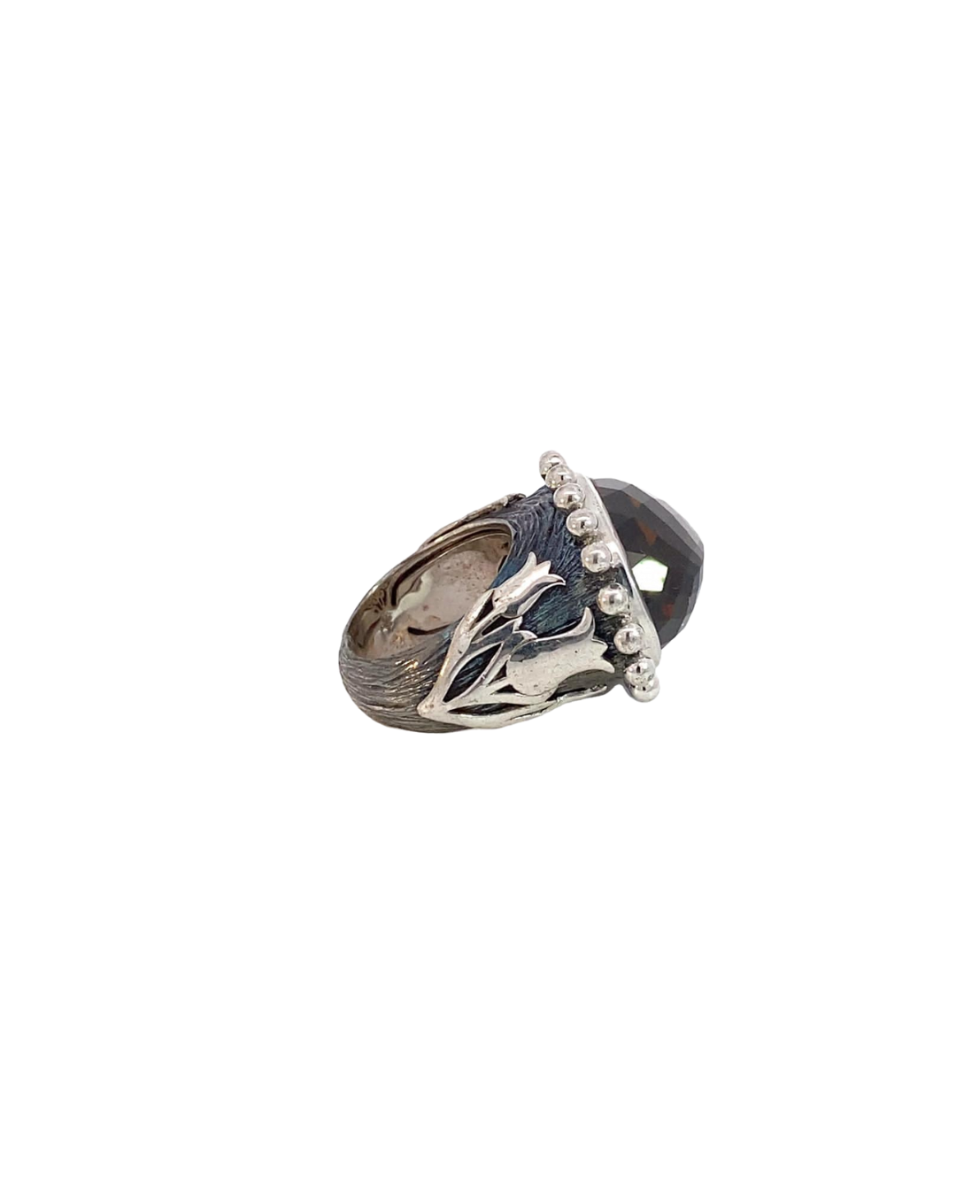 Imperia 925© Silver Brown Quartz ring