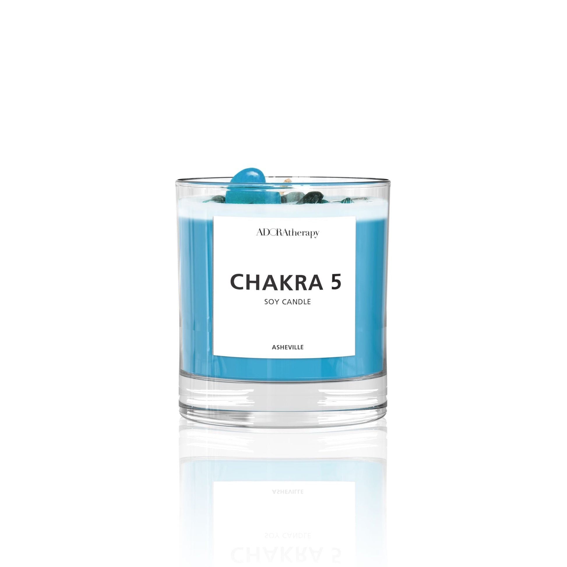 Chakra 5 Soy Candle