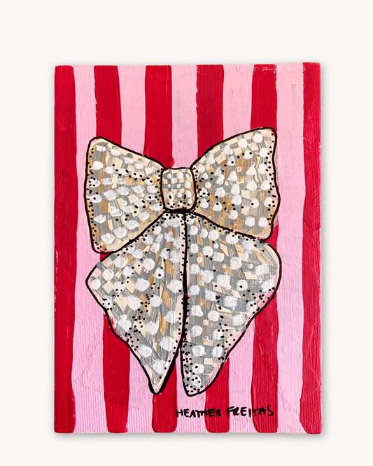 Plaid Ribbon ( Original Painting )