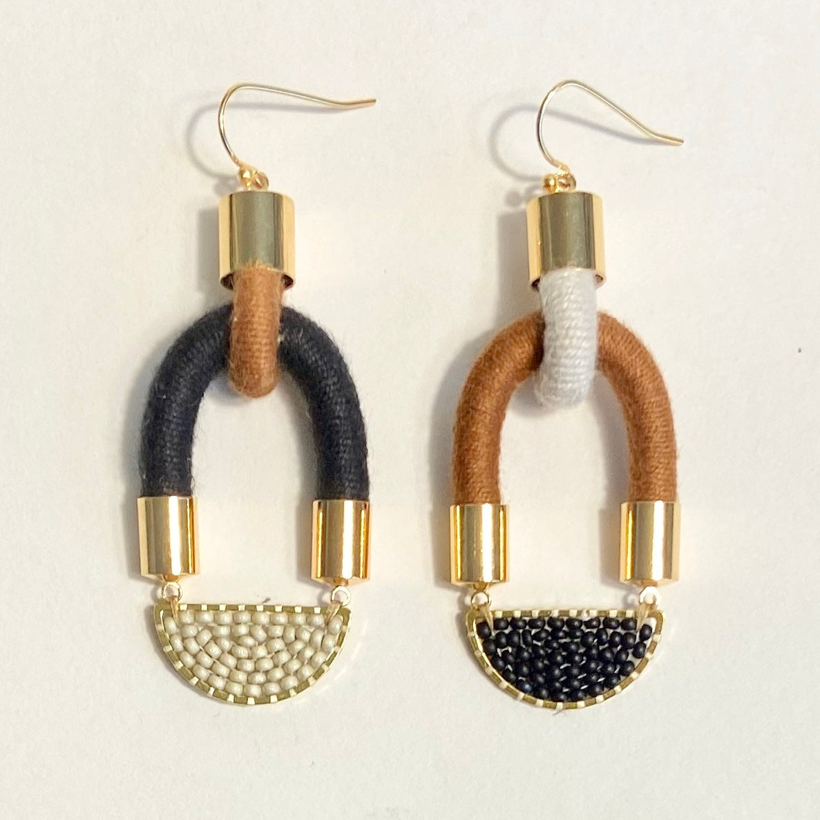 Simpatico Earrings in Neutral Tones