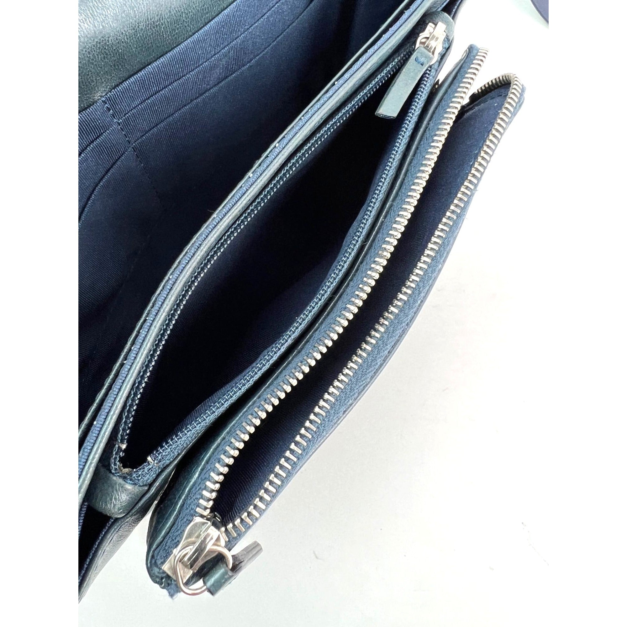 Chanel Quilted Lambskin Stitched Wallet on a Chain Crossbody Bag