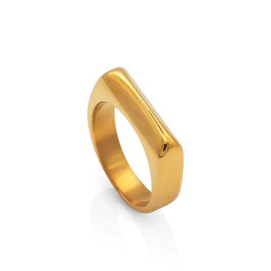 DELINE PAQUET GOLD RING