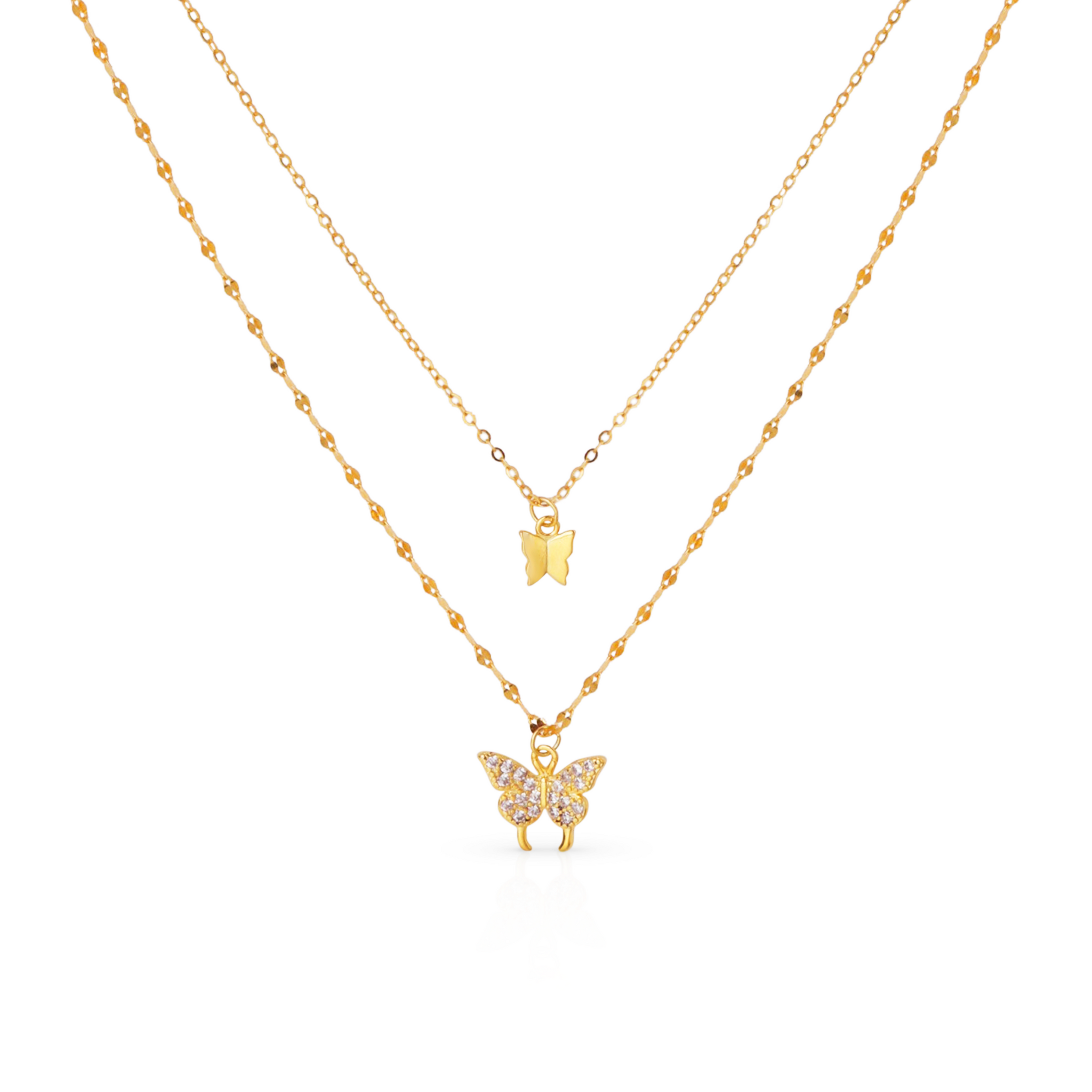 CHRISTIA BUTTERFLY NECKLACE
