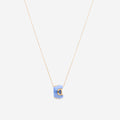 Damiani 18K Rose Gold & Ceramic Diamond Pendant Necklace 20078890
