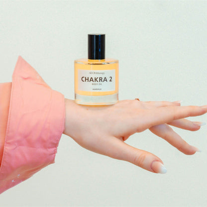 Chakra Dry Touch Healing Body Oil Number 2