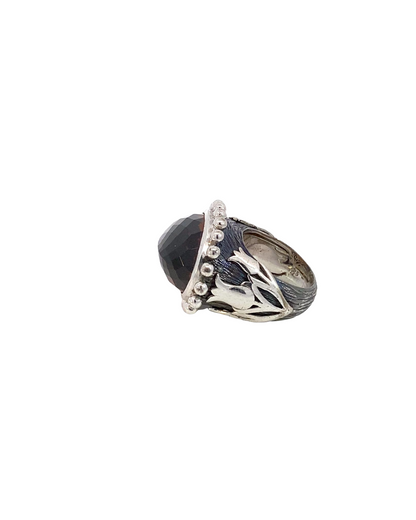 Imperia 925© Silver Brown Quartz ring