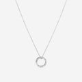 Damiani 18K Whıte Gold Diamond Pendant Necklace 20010374