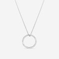 Damiani 18K Whıte Gold Diamond Pendant Necklace 20012010