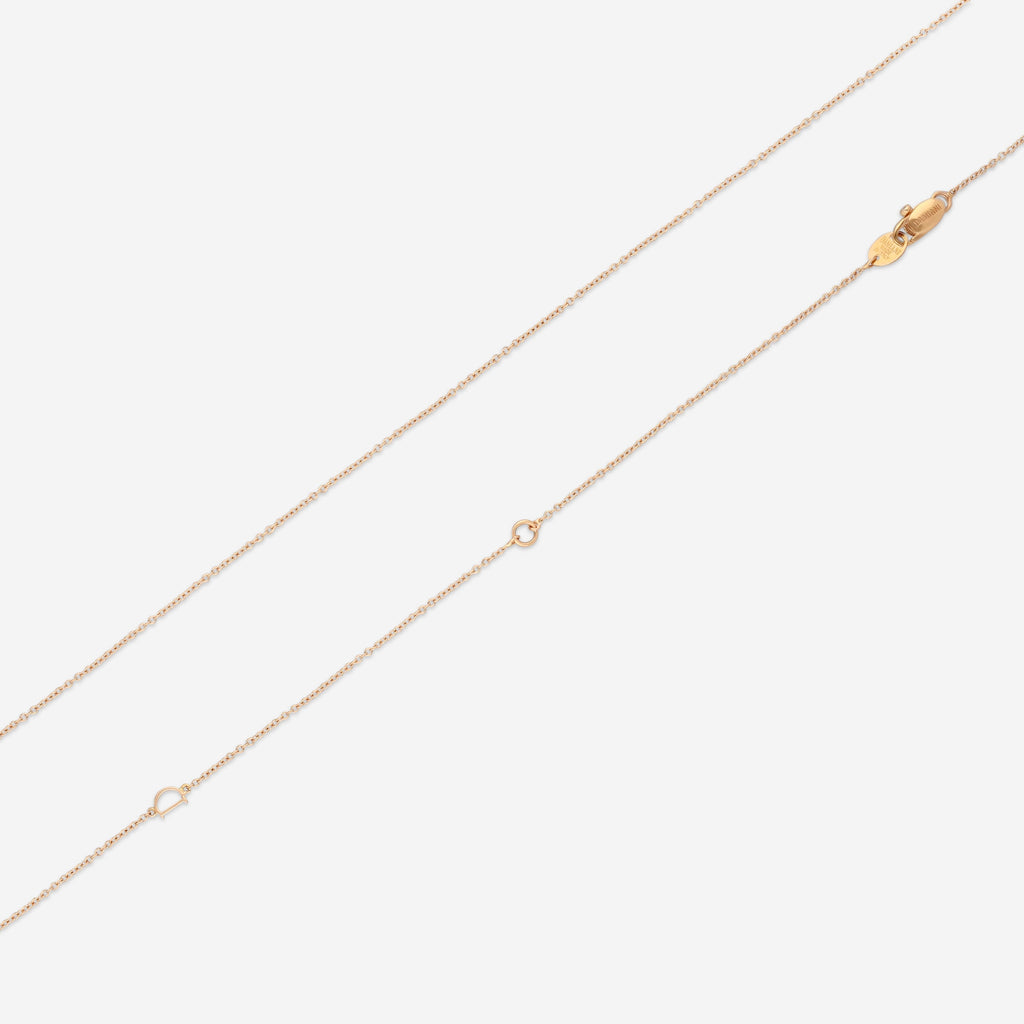 Damiani 18K Rose Gold Diamond Necklace 20068522